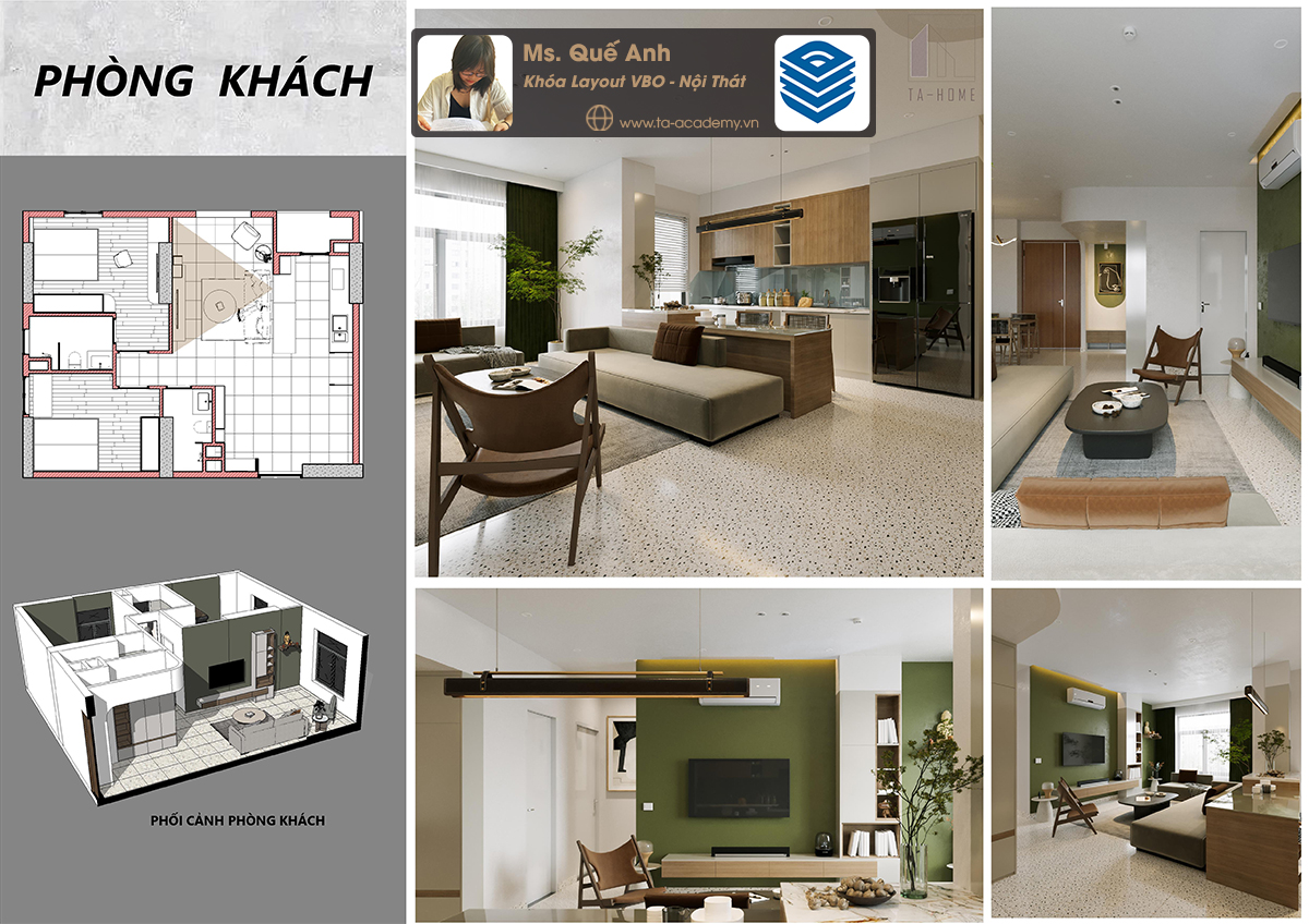 Ms. Quế Anh - Khóa Layout VBO - Nội Thất